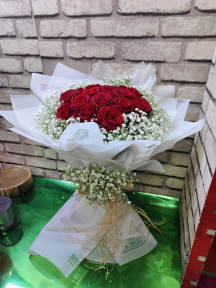 21 Kırmızı Gülden Buket